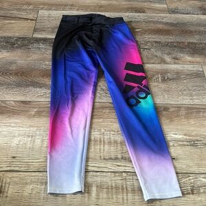 Girls Adidas Leggings Size 7/8